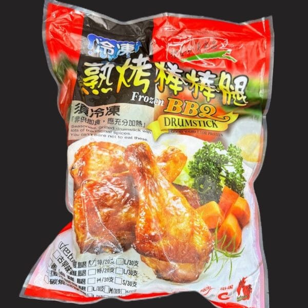 巴比Q熟烤棒腿D3.5(20支4包\箱)|強匠 – 玖益生物科技股份有限公司